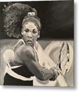 Serena Williams Metal Print
