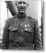 Sergeant York - World War I Portrait Metal Print