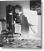 Shadow Time Metal Print