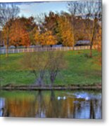 Shaker Lake 5 Metal Print