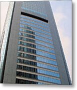 Shiodome Media Tower Tokyo Metal Print