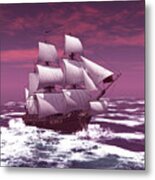 The Sailing Ship Metal Print