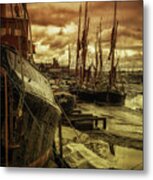 Ships From Essex Maldon Estuary Metal Print
