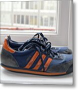 Shoes In The Window Metal Print