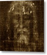 Shroud Of Turin Metal Print