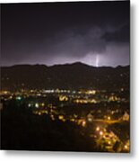 Sierra Prieta Storms Metal Print