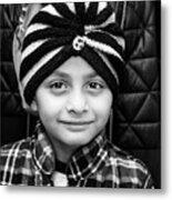 Sikh Parade 4_28-_018 Nyc Sikh Boy Metal Print