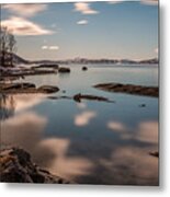 Silence From The North Of Norway Metal Print