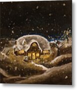 Silent Night Metal Print