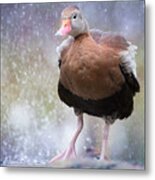 Singing In The Rain Metal Print