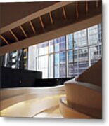 Sinuous Staircase Metal Print