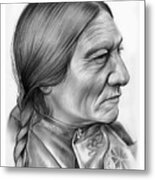 Sitting Bull Metal Print