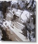 Ski Hill Metal Print