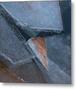 Slice Of Ice Metal Print