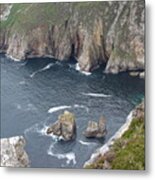 Slieve League Cliffs 4493 Metal Print