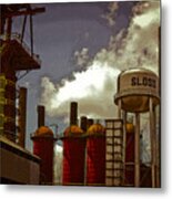 Sloss Furnace Poster Metal Print