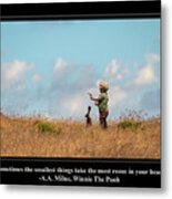 Smallest Things Metal Print