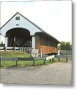 Smith Millennium Covered Bridge Metal Print