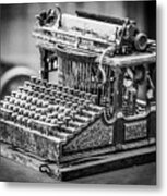 Smith Premier No 1 Typewriter - Bodie Ghost Town California Metal Print