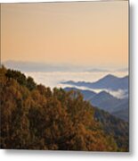 Smoky Mountain Sunset Metal Print