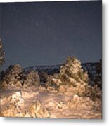 Snake Mountain After Midnight Metal Print