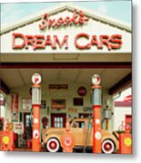 Snook's Dream Cars Metal Print