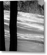 Snow Shadows Metal Print