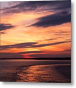 Softly The Evening Came Metal Print