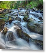 Sol Duc Falls Metal Print