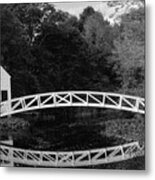 Somesville Bridge In Acadia National Park Metal Print