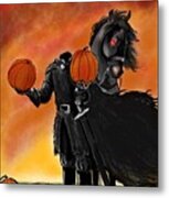 Soon It Will Be All Hallows' Eve Metal Print
