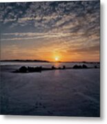 South Caroline Sunset Metal Print