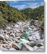 South Yuba River Long Exposure Metal Print