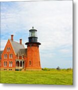 Southeast Light Block Island Metal Print