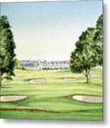 Southern Hills Golf Course 18th Hole Metal Print