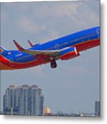 Southwest Airlines Metal Print