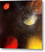 Space Balls Metal Print