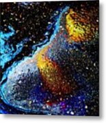 Space Boot Metal Print