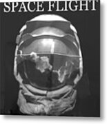 Space Flight Metal Print