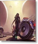 Space The Final Frontier Metal Print