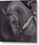 Spanish Horse Metal Print