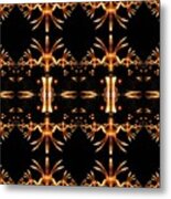 Sparkling Art Deco Banner Metal Print