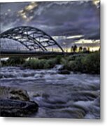 Speer Blvd Bridge Metal Print