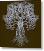 Spreading In Every Direction Tree 13 Hybrid 3 Metal Print
