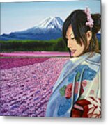 Spring In Japan Metal Print