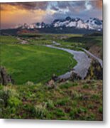 Spring In The Valley Metal Print