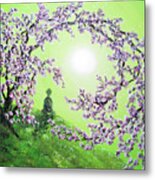 Spring Morning Meditation Metal Print