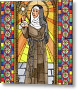 St. Clare Of Assisi - Bnclr Metal Print