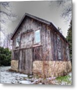 St. David Barn Metal Print