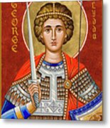 St. George Of Lydda - Jcgly Metal Print